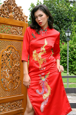 [TheBlackAlley/TBA黑巷] Wang Xiao Hong Classical Cheongsam