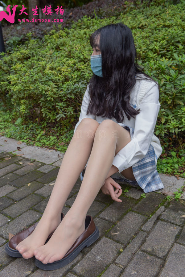 [Disparo de modelo Dasheng] NO.208 Xiaoyue Bai Nen JK