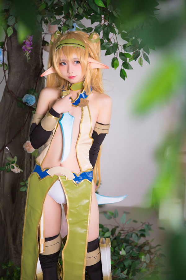 [Net Red COSER Photo] Bloger anime G44 nie ucierpi - Elf Village