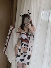 [ภาพถ่าย COSER คนดังทางอินเทอร์เน็ต] สาวพีชคือ Yijiang - Niu Niu Kimono