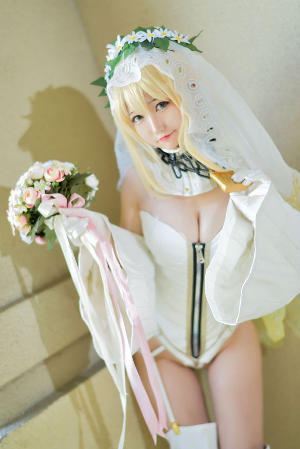 Nagesa 마물 여자 "백의 황가"[COSPLAY 미녀]