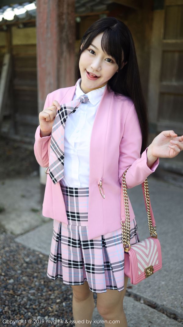 Flower Zhu Keer "Serie de ropa interior de encaje de fotografía de viajes japoneses" [美 媛 館 MyGirl] Vol.389